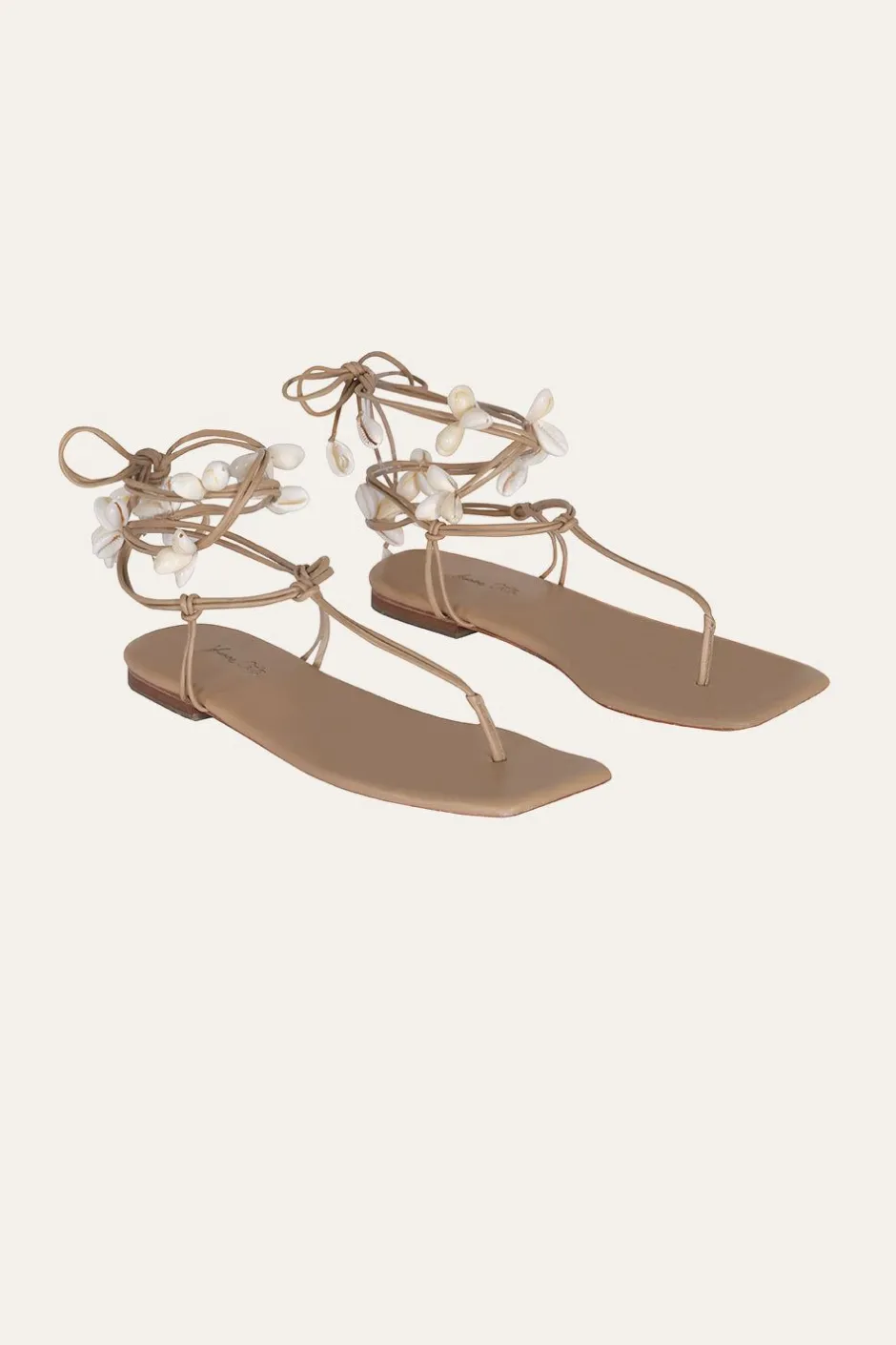 Shoes-Johanna Ortiz Amazonia Peruana Sandals In Nude