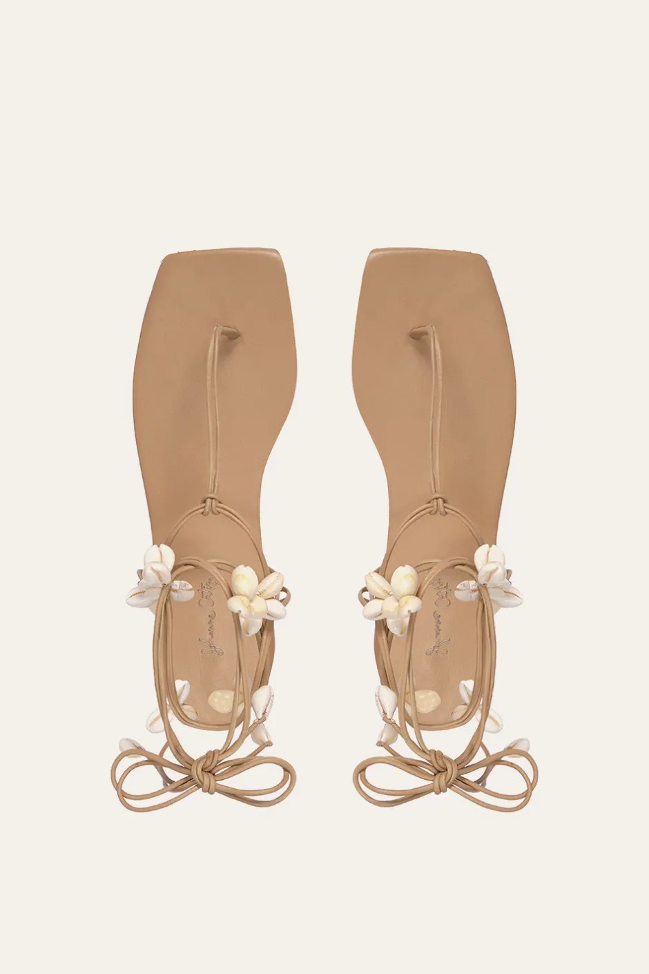 Shoes-Johanna Ortiz Amazonia Peruana Sandals In Nude
