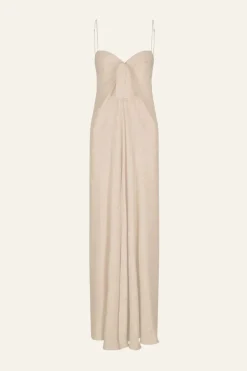 Dresses-Johanna Ortiz Amber Twilight Dress In Ecru