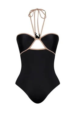 Swimwear-Johanna Ortiz Ashaninka Onepiece In Black