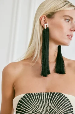Jewelry-Johanna Ortiz Bodacious Earrings In Black