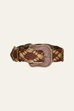 Belts-Johanna Ortiz Casanare Belt In Brown