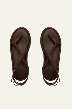 Shoes-Johanna Ortiz Cocobolo Sandals In Chocolate