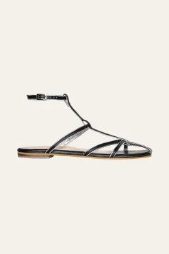 Shoes-Johanna Ortiz Conquistadora Sandals In Black