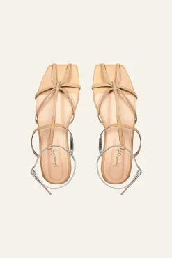 Shoes-Johanna Ortiz Conquistadora Sandals In Nude