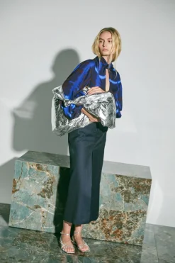 Bags-Johanna Ortiz Conspiracy Of Lemurs Bag In Silver