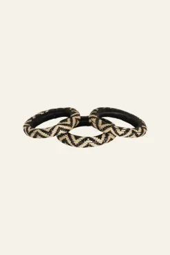 Jewelry-Johanna Ortiz Cosmic Serpent Bangles In Black
