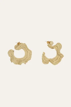 Jewelry-Johanna Ortiz Dance Elements Hoops In Ecru
