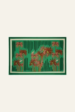 Shawls-Johanna Ortiz De Palmeras Maxi Shawl In Green