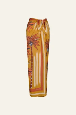 Shawls-Johanna Ortiz De Palmeras Maxi Shawl In Yellow