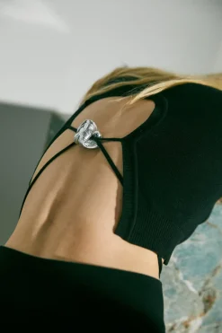 Tops-Johanna Ortiz Degrade Stitching Top