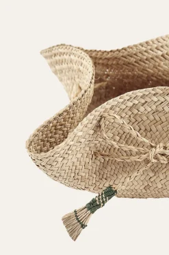 Table Tops-Johanna Ortiz El Cocuy Mini Bread Basket In Jade Set Of 4