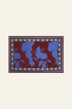 Shawls-Johanna Ortiz Elongo Florals Shawl In Indigo