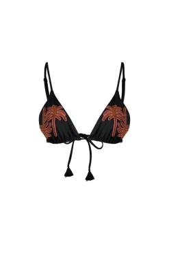 Swimwear-Johanna Ortiz Enjipai Bikini Top In Black
