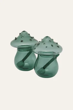 Table Tops-Johanna Ortiz Esencia Magica Salt & Pepper In Mint Set Of 2