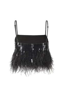 Tops-Johanna Ortiz Exotic Purs Crop Top