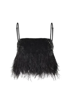 Tops-Johanna Ortiz Exotic Purs Crop Top