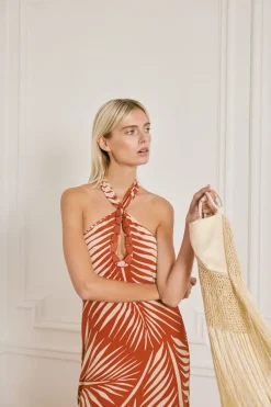 Bags-Johanna Ortiz Frondas Mochila In Ecru