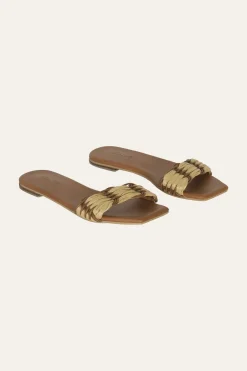 Shoes-Johanna Ortiz Hidden Messages Flats In Camel