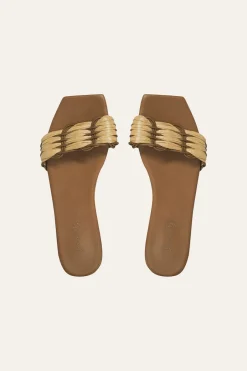 Shoes-Johanna Ortiz Hidden Messages Flats In Camel