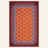 Shawls-Johanna Ortiz India Chintz Shawl In Orange
