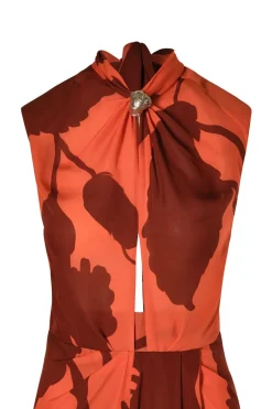 Dresses-Johanna Ortiz Inspiring Vistas Dress In Red