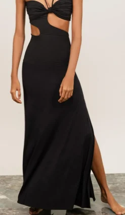 Bottoms-Johanna Ortiz Kikoi Skirt In Black