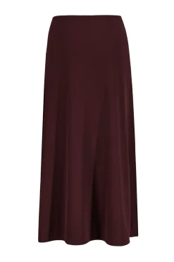 Bottoms-Johanna Ortiz Kikoi Skirt In Wine