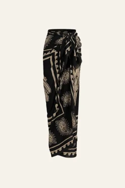 Pareos & Coverups-Johanna Ortiz Kilimanjaro Pareo In Black