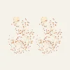 Jewelry-Johanna Ortiz Leyendas Africanas Earrings In Ecru