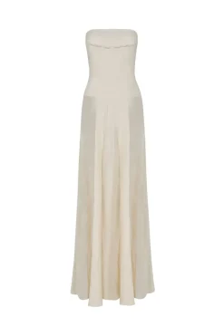 Trending Now-Johanna Ortiz Light And Sound Skirt In Ecru