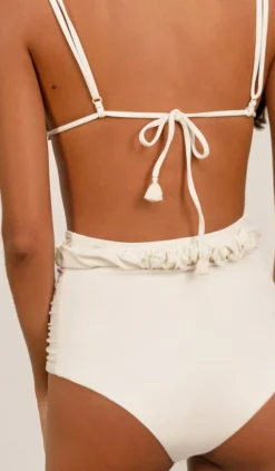 Swimwear-Johanna Ortiz Mahaba Bikini Bottom In Ecru