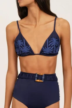 Swimwear-Johanna Ortiz Mahaba Bikini Bottom In Navy