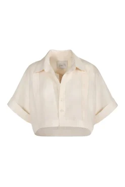 Tops-Johanna Ortiz Manyatta Shirt In Ecru