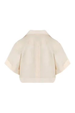 Tops-Johanna Ortiz Manyatta Shirt In Ecru