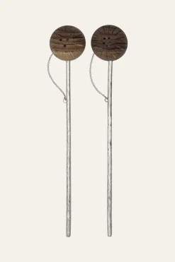 Trending Now-Johanna Ortiz Marimba Mini Salt & Pepper In Silver Set Of 2