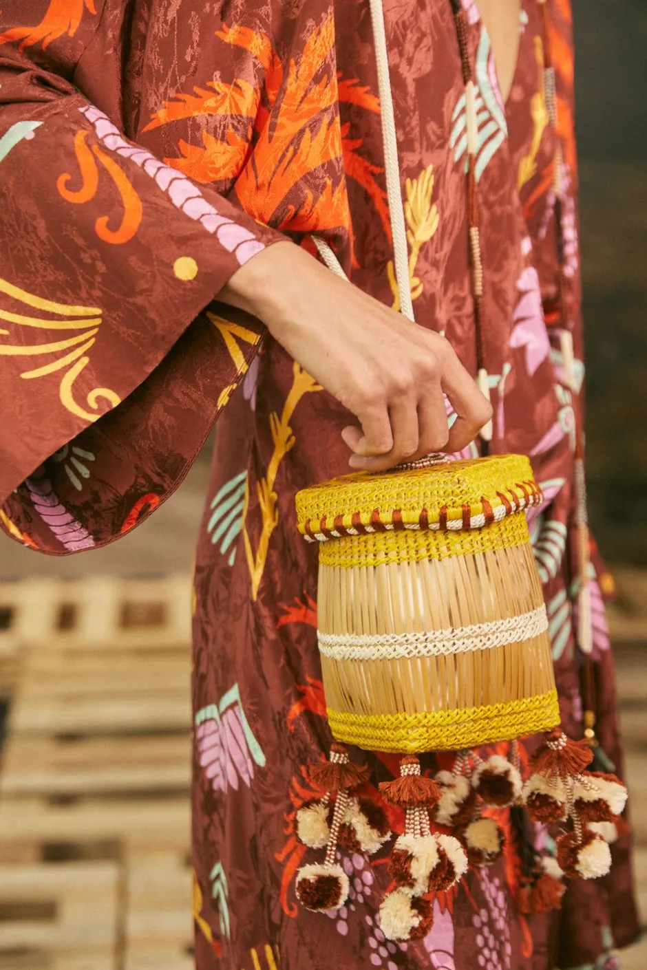Bags-Johanna Ortiz Ornamentos Bag In Mustard