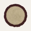 Table Linens-Johanna Ortiz Orpua Placemat In Wine Set Of 2