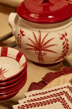 Dinnerware-Johanna Ortiz Palma Real Bowl In Magenta Set Of 2