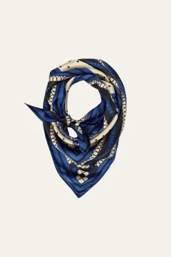 Shawls-Johanna Ortiz Palmas Canas Scarf In Navy