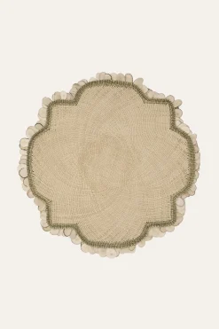 Trending Now-Johanna Ortiz Pichima Placemat In Jade Set Of 2