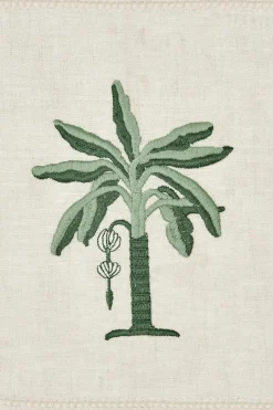 Trending Now-Johanna Ortiz Platanera Napkins In Jade Set Of 4