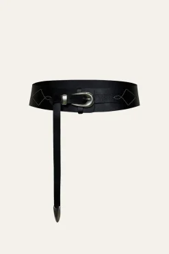 Belts-Johanna Ortiz Rodeo Revelry Belt In Black