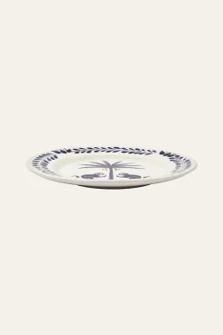 Dinnerware-Johanna Ortiz Saimiri Dessert Plate In Blue Set Of 2