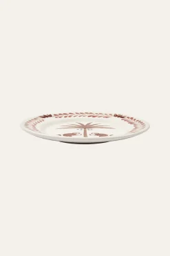 Trending Now-Johanna Ortiz Saimiri Dessert Plate In Magenta Set Of 2