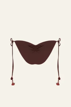 Swimwear-Johanna Ortiz Sheshea Bikini Bottom In Chocolate