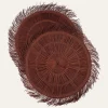 Table Linens-Johanna Ortiz Sol Naciente Placemat In Terracota Set Of 4