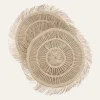 Trending Now-Johanna Ortiz Sol Naciente Placemat In Ecru Set Of 4