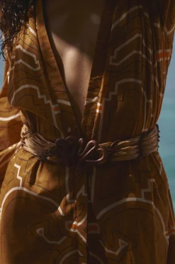 Belts-Johanna Ortiz Spiritual Alignment Belt In Camel
