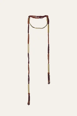 Jewelry-Johanna Ortiz Stampede Necklace In Terracotta